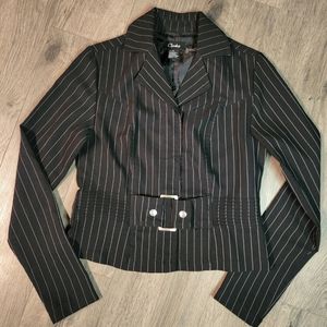 Chelsey Y2k pinstripe blazer